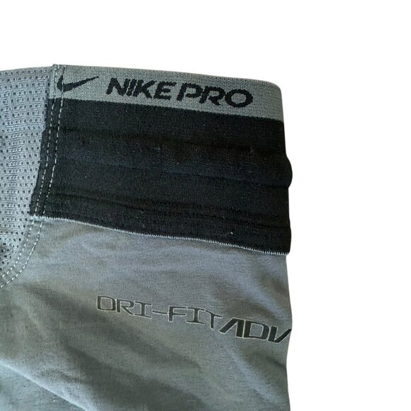 Nike Pro Dri Fit Adv Recovery Compression Tights Training Pants Mens Medium Gray - Picture 5 of 8